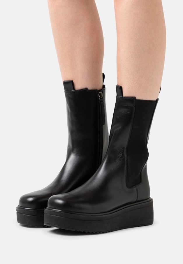 Bottines Plateforme Gabor Noir