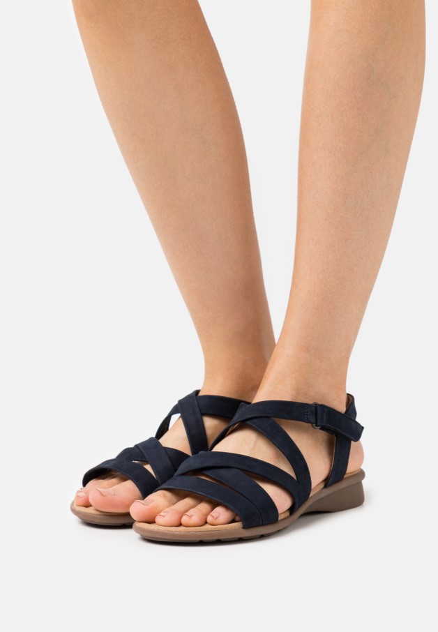 Sandales Gabor Plateforme Lapin/soie/cacahuète