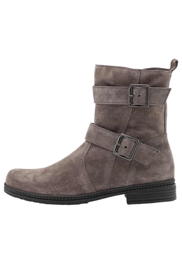 Bottine Gabor Cowboy/biker Grise