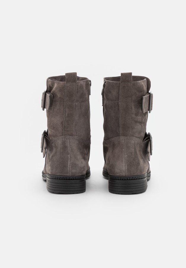 Bottine Gabor Cowboy/biker Grise
