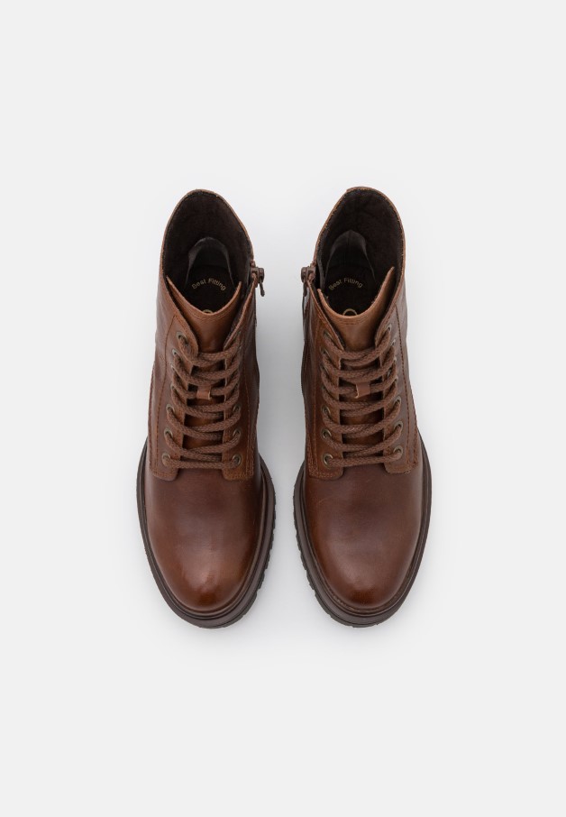 Bottines à Lacets Cacahuète Gabor