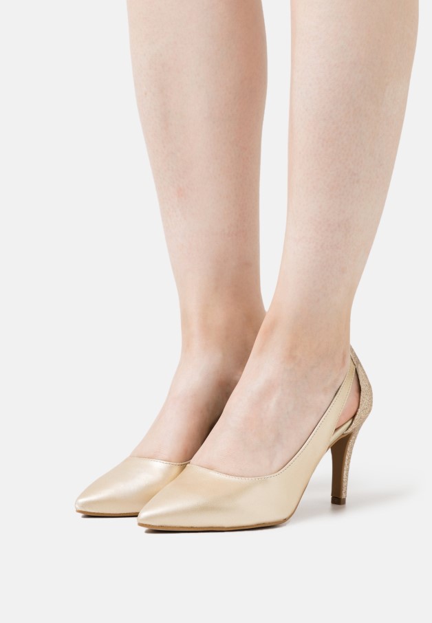 Talons Classiques Gabor Or Clair