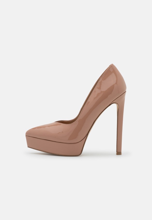 Lidia - Talons Plateforme Gabor Rouge