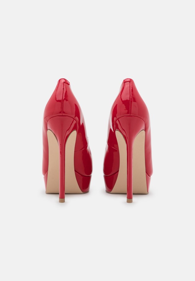 Lidia - Talons Plateforme Gabor Rouge