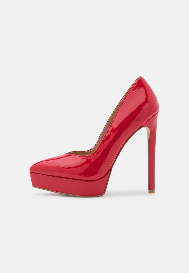 Lidia - Talons Plateforme Gabor Rouge