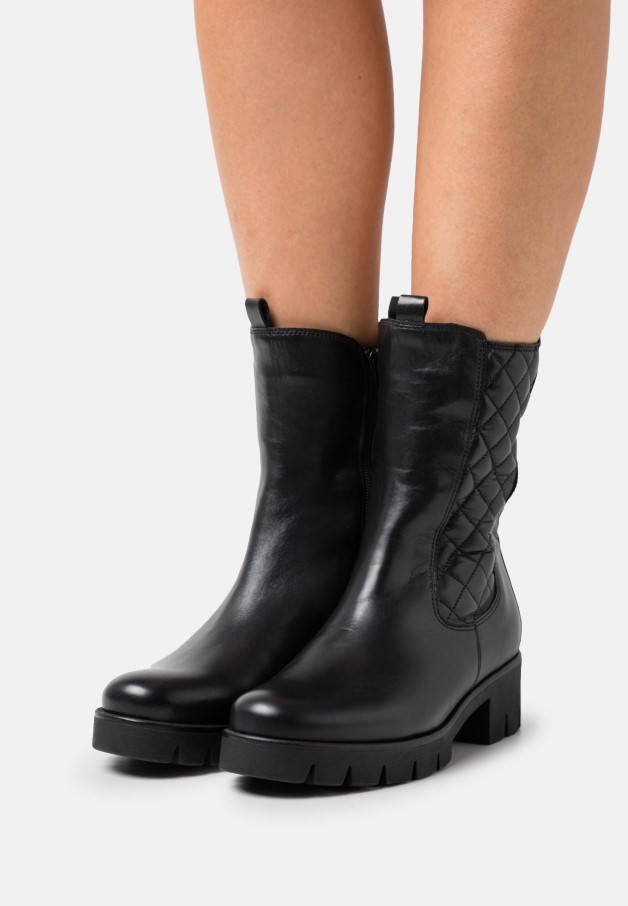 Bottines à Lacets Gabor Rose Foncé/panna