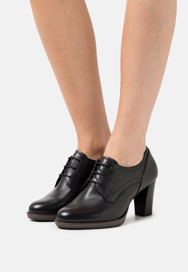 Cuir Noir - Talons Classiques Gabor