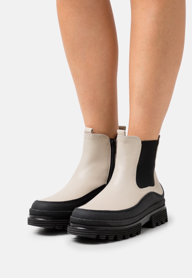 Bottes à Plateforme Noir/blanc Gabor