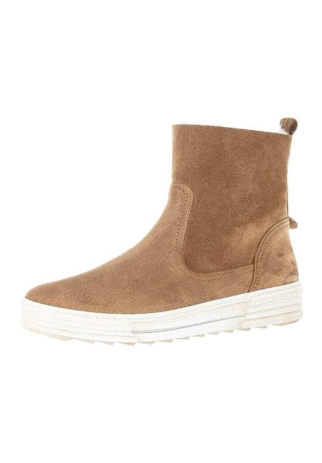 Bottines à Plateforme Gabor Rose Foncé/naturel