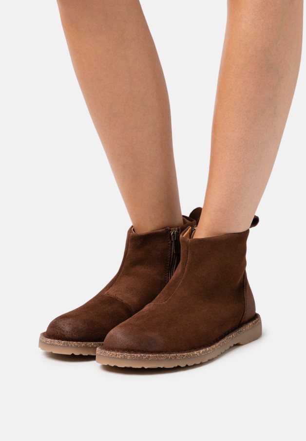 Bottines à Plateforme Gabor Rose Foncé/naturel