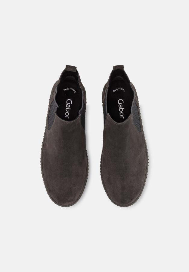 Bottines Poivre/anthracite Gabor