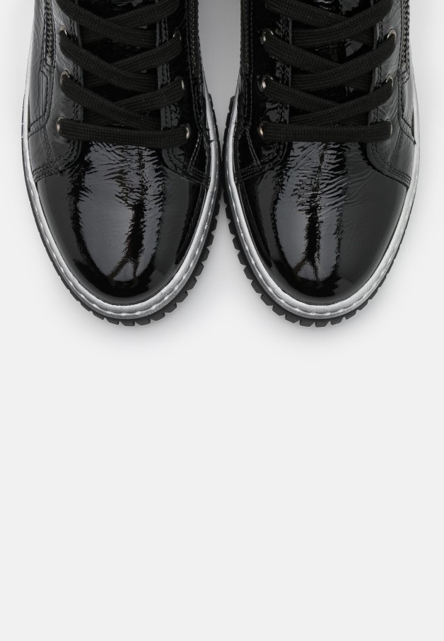 Gabor Bottines à Plateforme Noir