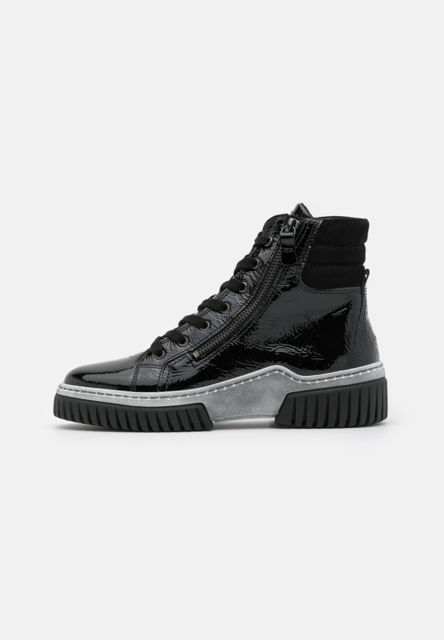 Gabor Bottines à Plateforme Noir