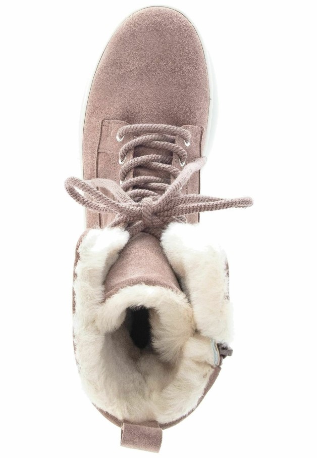 Bottines à Lacets Gabor Rose Foncé