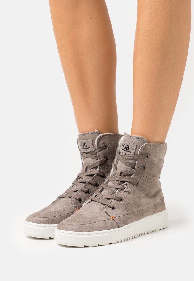 Bottines à Lacets Gabor Rose Foncé