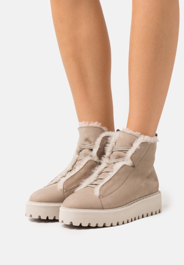 Bottines à Lacets Gabor Rose Foncé