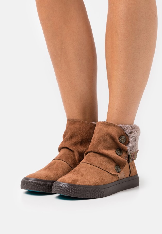 Bottines à Lacets Gabor Rose Foncé