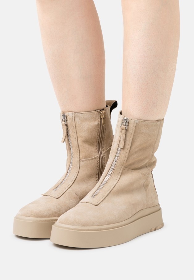 Bottines à Lacets Gabor Rose Foncé