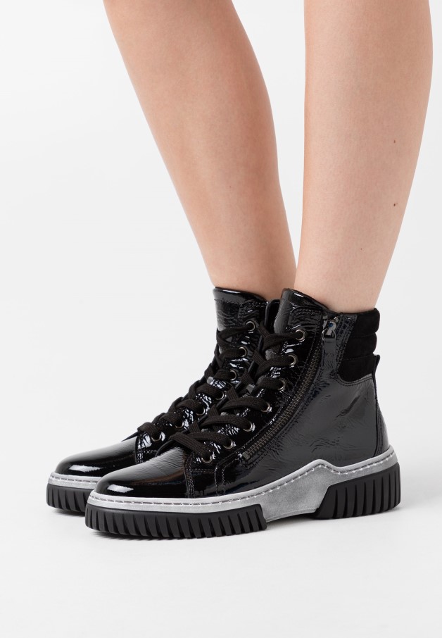 Gabor Bottines à Lacets Noir