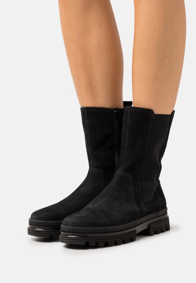 Gabor Bottines à Plateforme Noires