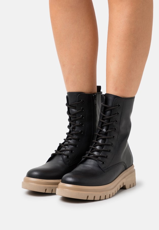 Bottines à Lacets Gabor Bleu Foncé