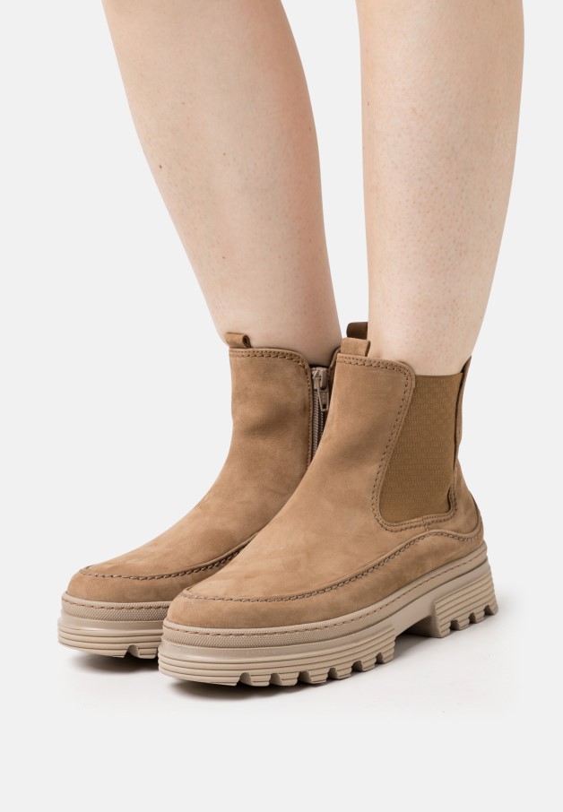 Bottines à Plateforme Poivre/gris Gabor