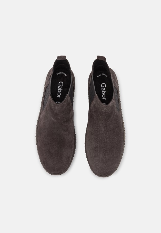 Bottines à Plateforme Poivre/gris Gabor