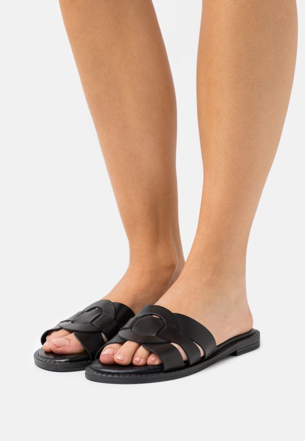 Panna Gabor Mules à Talon