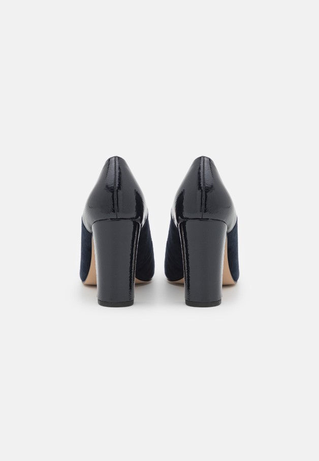 Gabor Cuir Bleu Foncé - Talons Classiques