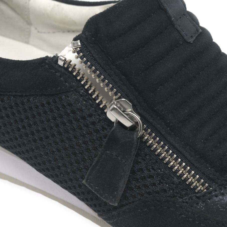 Atlantic Suède/mesh Gabor Brunello Baskets De Sport Décontractées Pour Femmes