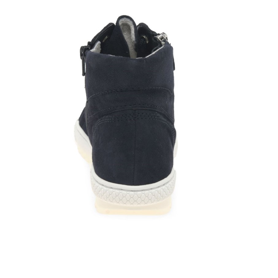 Daim Atlantique/métallisé Gabor Bulner Bottines Décontractées Pour Femmes