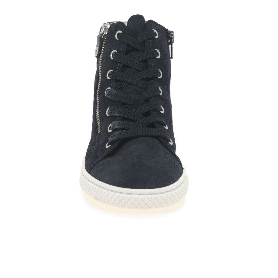 Daim Atlantique/métallisé Gabor Bulner Bottines Décontractées Pour Femmes