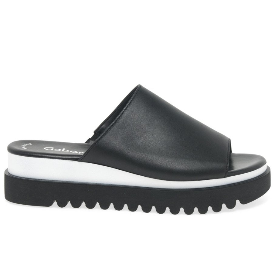 Emily-rose Mules à Plateforme Pour Femme Gabor Noir