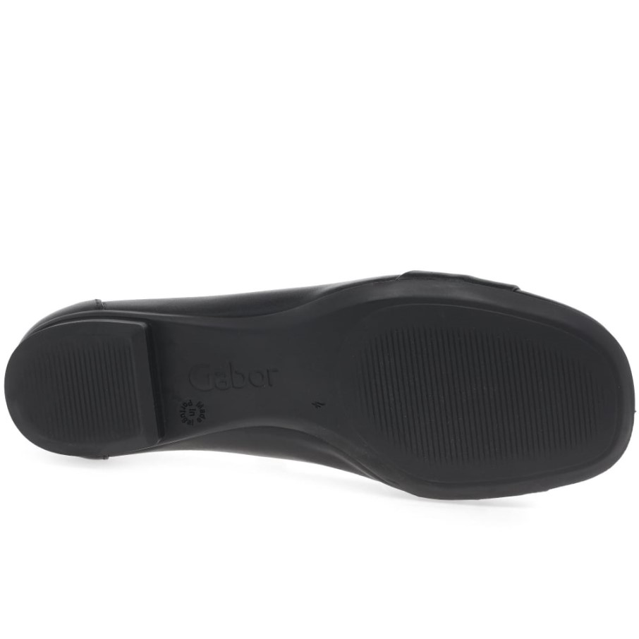 Ballerines Gabor Frost Noires Pour Femmes