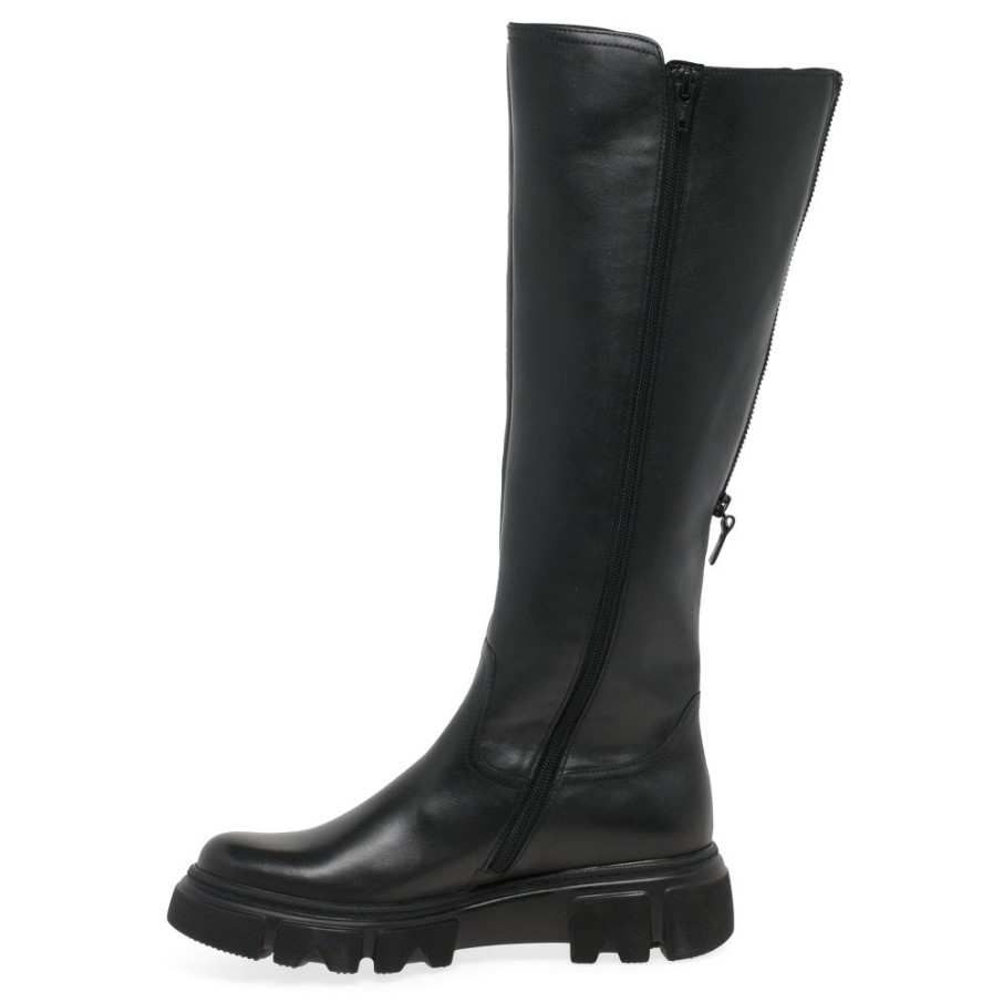 Bottes Longues Femme Juan Noir Gabor