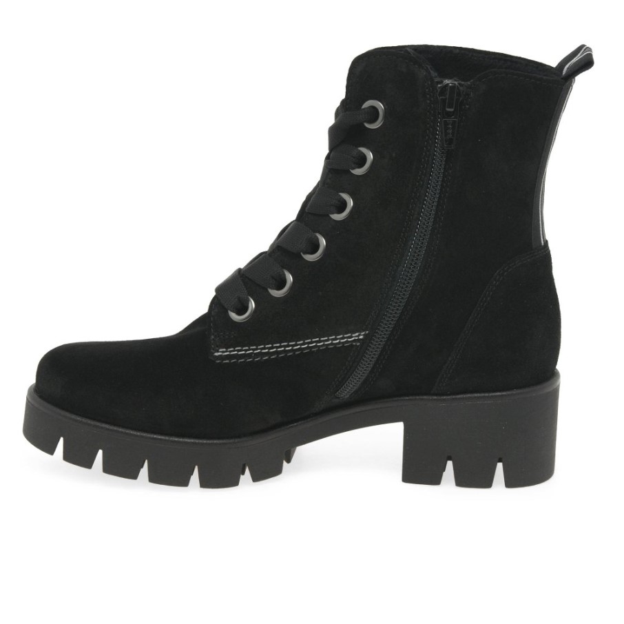 Bottines Femme Daim Noir Gabor Baccara