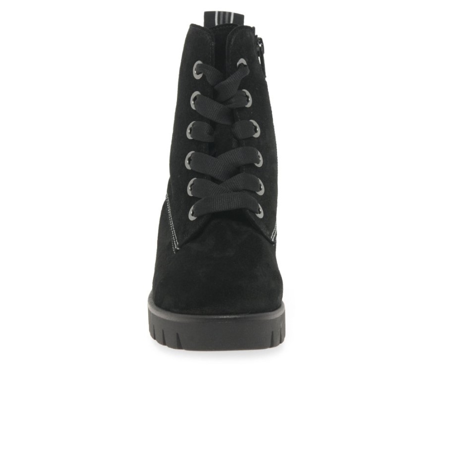 Bottines Femme Daim Noir Gabor Baccara