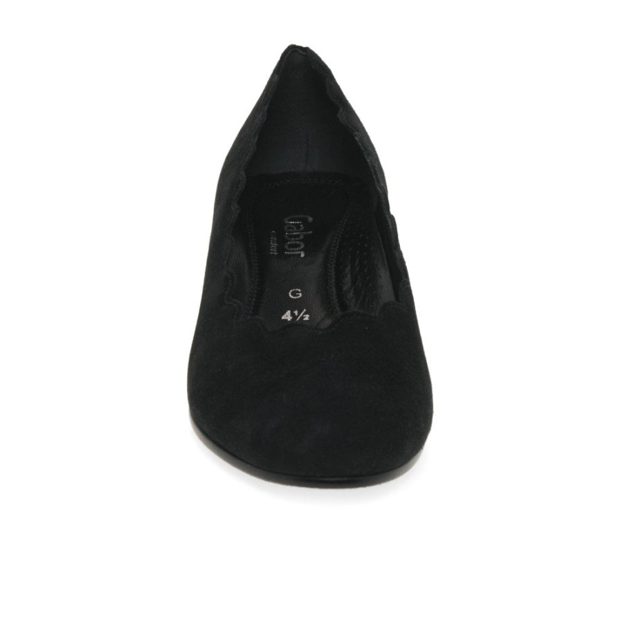 Escarpins Femme Daim Noir Gabor Gigi