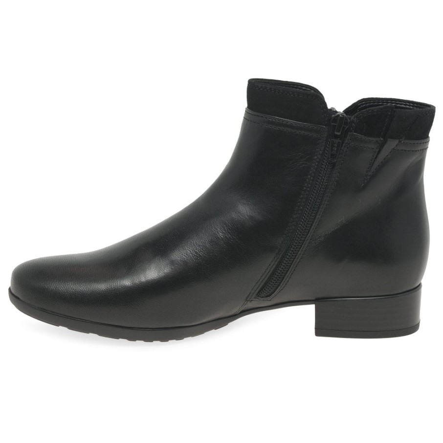 Briano Dames Bottines Noir/daim Gabor