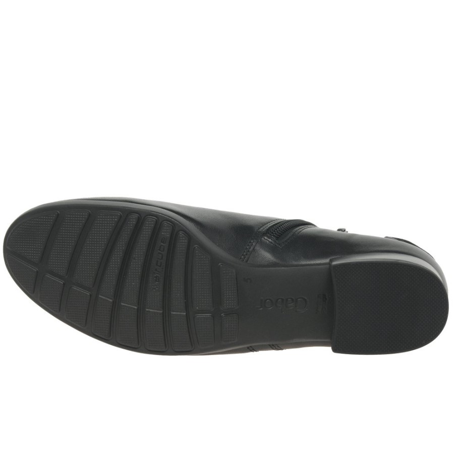 Briano Dames Bottines Noir/daim Gabor