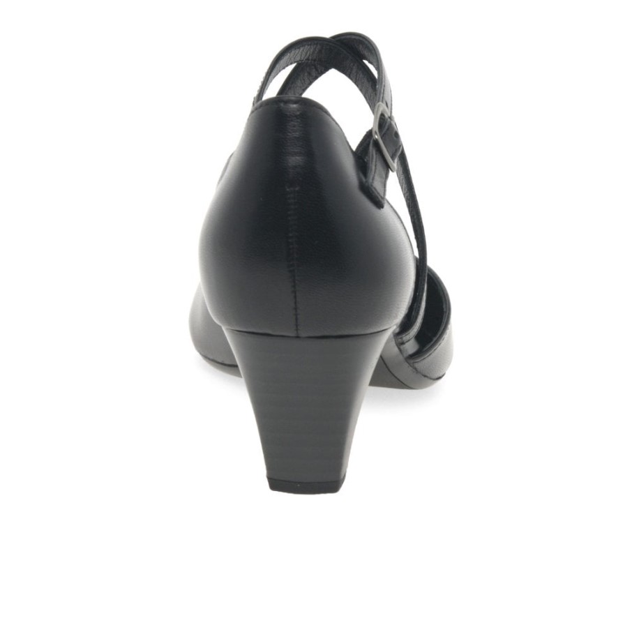 Callow Escarpins Modernes à Brides Croisées Pour Femmes Noir Gabor