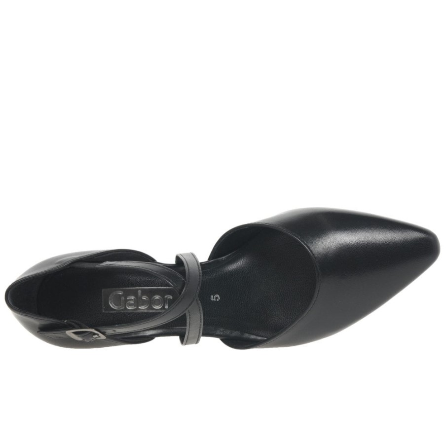 Callow Escarpins Modernes à Brides Croisées Pour Femmes Noir Gabor