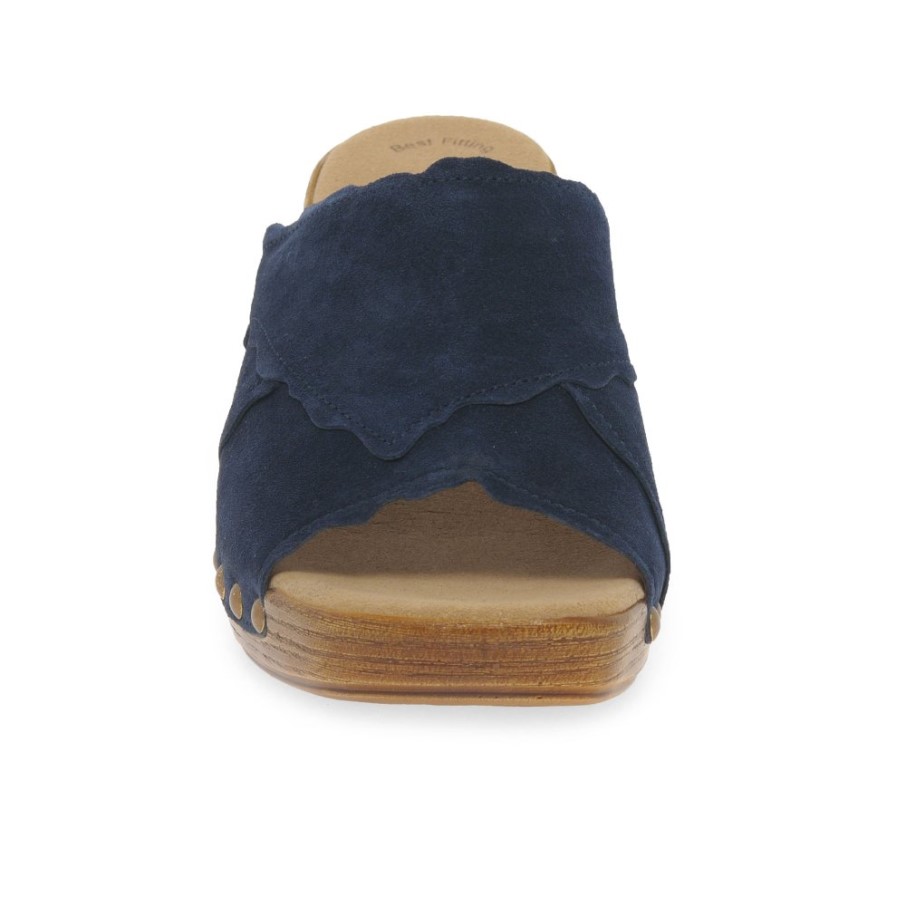 Sandales Femme Carmen Daim Marine Gabor