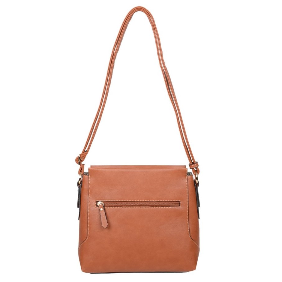 Sac Besace Femme Cognac Sarda Gabor