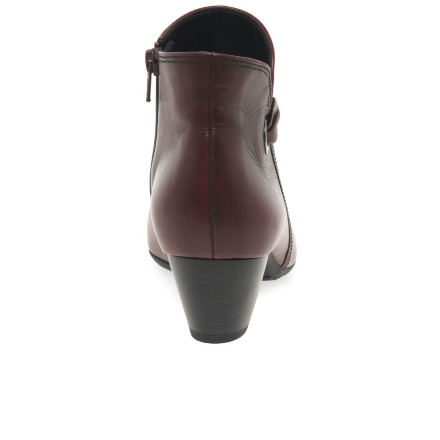 Bottines Femme Keegan Rouge Foncé Gabor