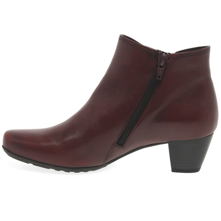 Bottines Femme Keegan Rouge Foncé Gabor
