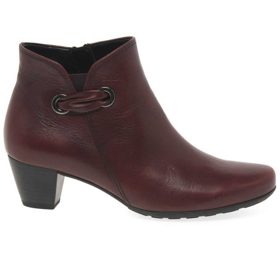 Bottines Femme Keegan Rouge Foncé Gabor