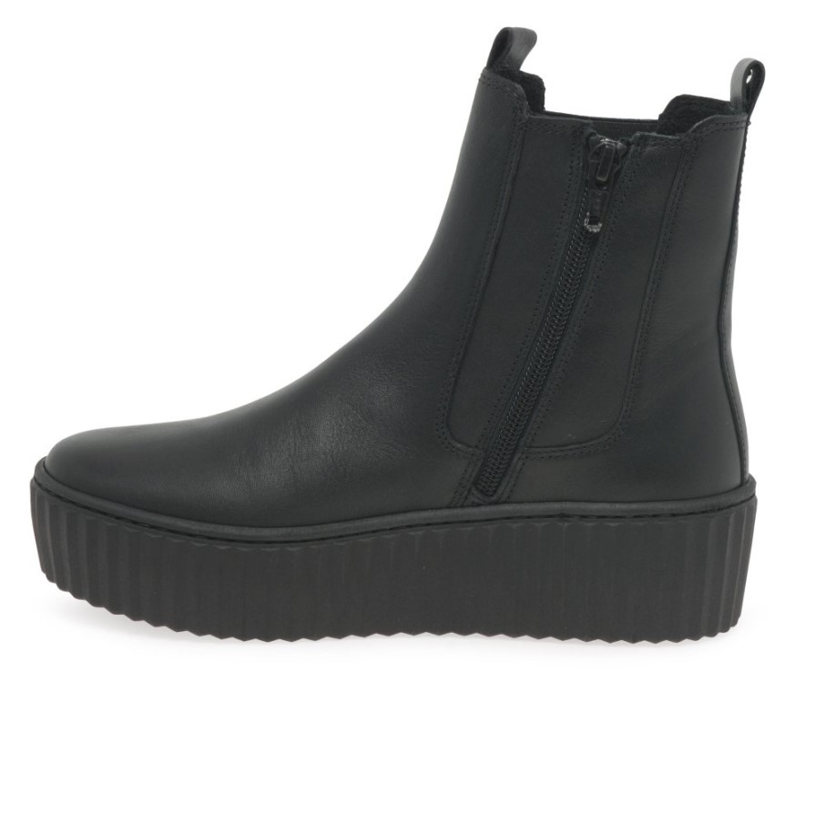 Bottines Chelsea Femme Décembre Gabor Noir