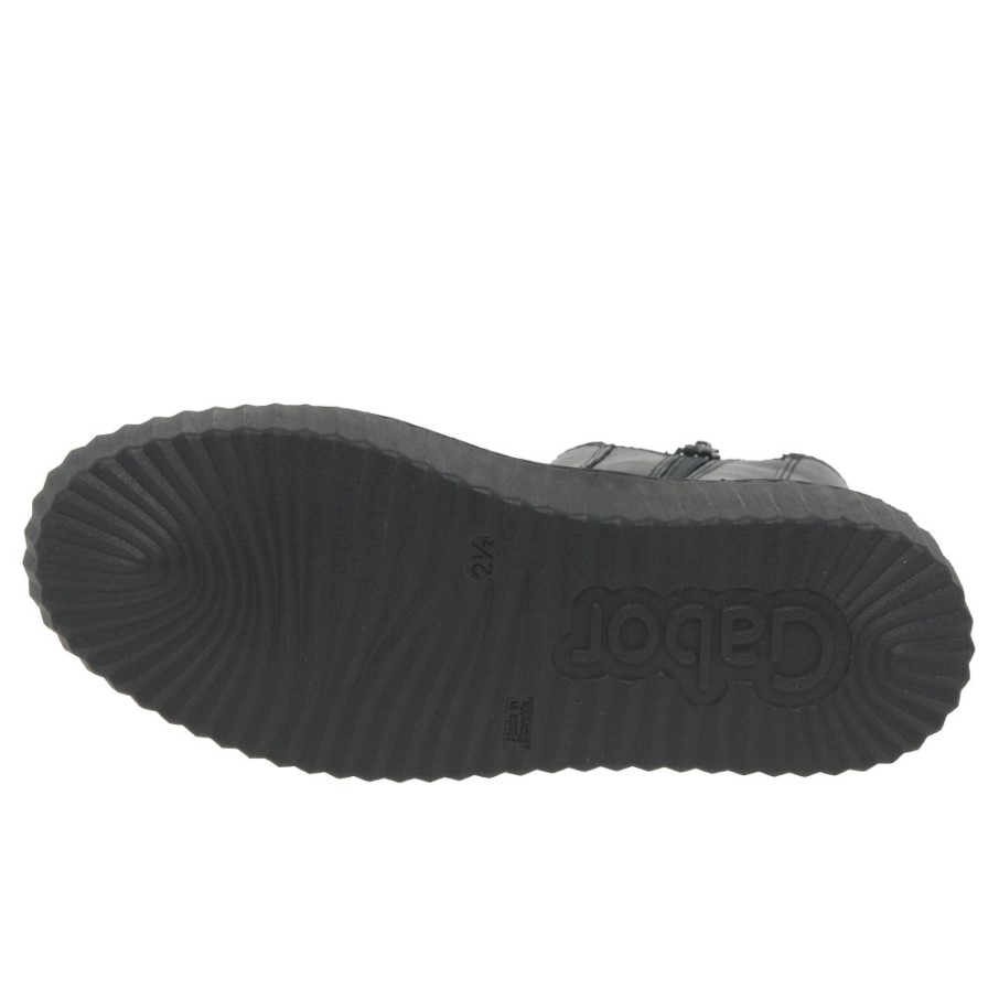 Bottines Chelsea Femme Décembre Gabor Noir