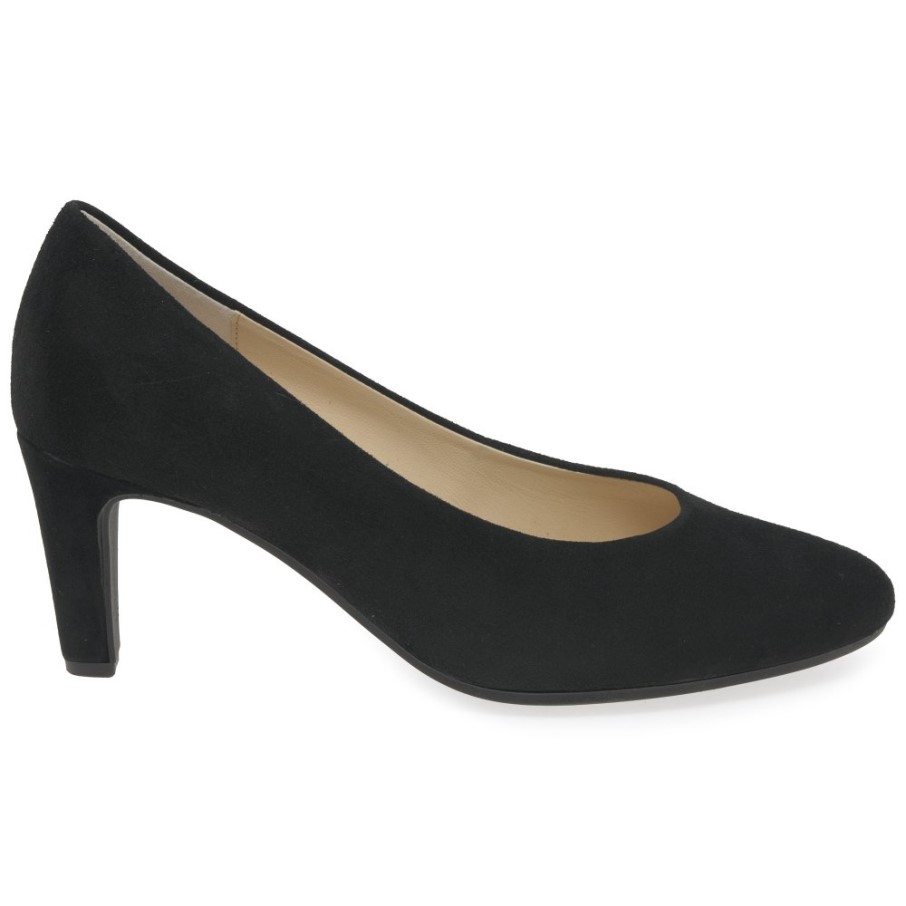 Escarpins Femme Edina Gabor Daim Noir